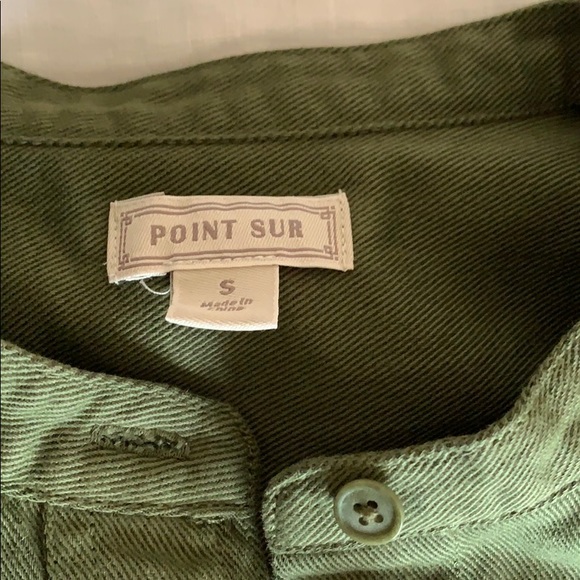 Olive NWOT J. Crew button front blouse in sz S - Picture 2 of 3